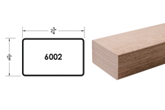 6002 wooden stair handrail