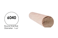 6040 wooden stair handrail