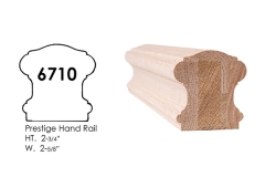 6710 wooden stair handrail