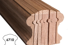 6713 wooden stair handrail