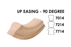 7014 wooden stair handrail