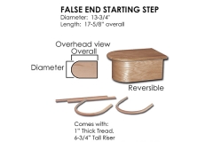 RO-8011 stair treads starting steps