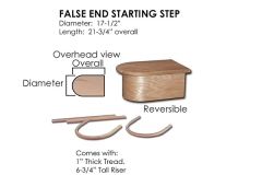 RO-8012 stair treads starting steps