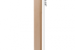 Stair parts wood newels - 4007