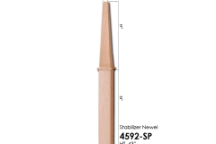 Stair parts wood newels - 4592-SP
