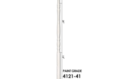 4121 wooden balusters