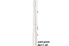 4611-41 wooden balusters