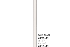 4913-4923 wooden balusters