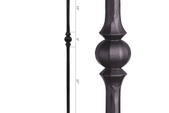 HF1.1.16 Iron Newel Stair Part