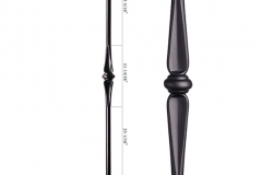 HF1.1.19 Iron Newel Stair Part