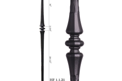 HF1.1.21 Iron Newel Stair Part