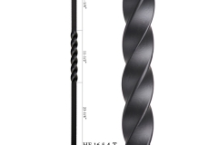 HF16.5.4-T Iron Newel Stair Part