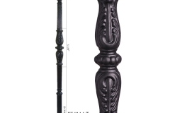 HF18.1.1-T (1) Iron Newel Stair Part